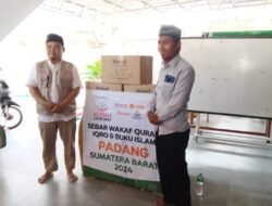 Laziswaf Al Hilal Tebar Wakaf Al Quran di Sumbar