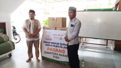 Laziswaf Al Hilal Tebar Wakaf Al Quran di Sumbar