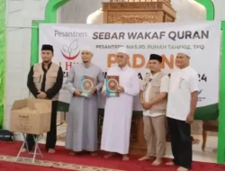 Laziswaf Al Hilal dan GIS Peduli Salurkan Bantuan Mushaf Al-Qur’an di Sumatera Barat