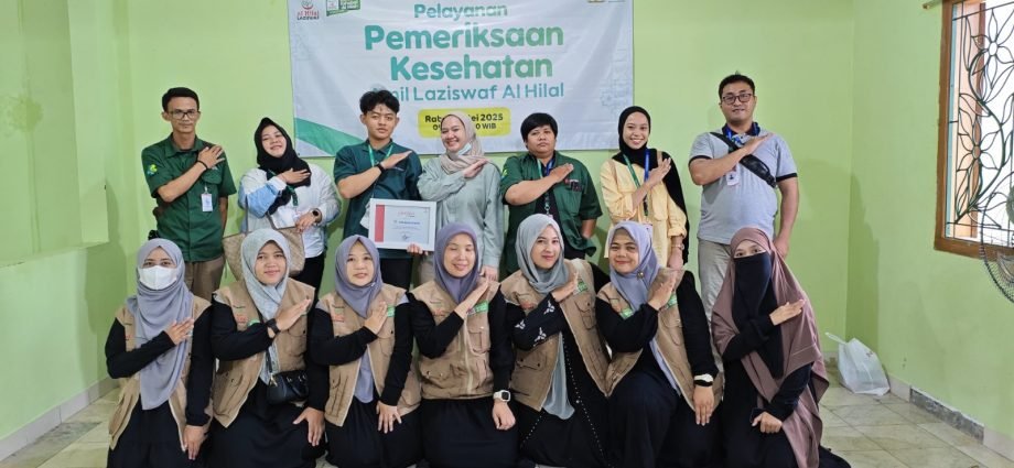 LAZISWAF Pesantren Al Hilal Selenggarakan Program Cek Kesehatan Gratis