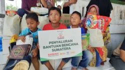 LAZISWAF Al Hilal Salurkan Bantuan ke Pengungsian Kampung Lalang Aceh Tamiang, Fokus Anak-Anak dan Fasilitas Ibadah