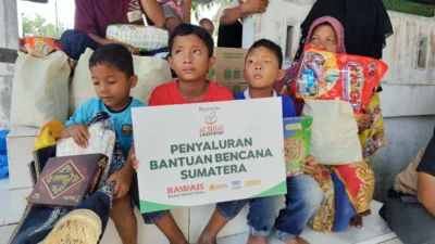 LAZISWAF Al Hilal Salurkan Bantuan ke Pengungsian Kampung Lalang Aceh Tamiang, Fokus Anak-Anak dan Fasilitas Ibadah