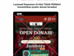 Klarifikasi Resmi: Poster “Open Donasi Jambore Anak Yatim Al Hilal 2026” adalah HOAX